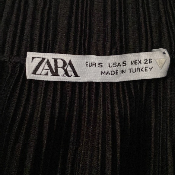 Zara | black no sleeve tops SzSmall - Picture 3 of 6